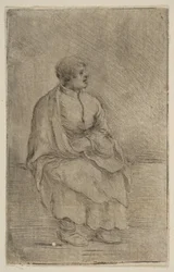Sittande Ecclesiastic, ca. 1662.