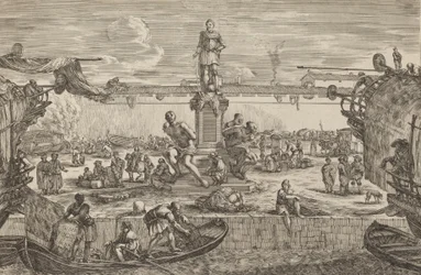 Staty av Ferdinand I, förmodligen ca. 16541655.