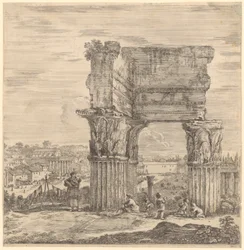 Concordiatemplet och Forum Romanum