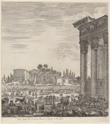 Antonius tempel och Campo Vaccino