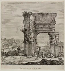 Concordiatemplet och Forum Romanum