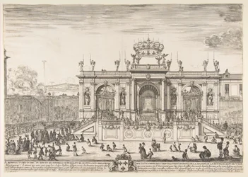 Processionen av det heliga sakramentet, ca. 1648.