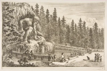 Villa of Pratolino: Appenino, ca. 1653.