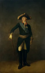 Porträtt av kejsaren Paul I av Ryssland 1754-1801, 1797
