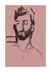 Ahmad (rosa), 2023 (digital)