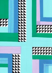 Criss cross I, 2017 (tejp på papper)