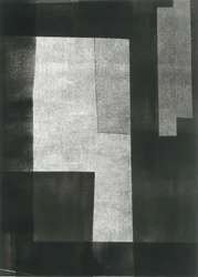 Nocturnus V, 2015 (monoprint på papper)