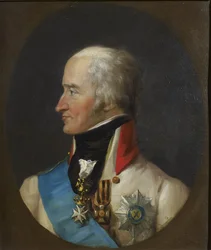 Porträtt av greve Levin Leonty August Theophil von Bennigsen 1745-1826, ca. 1810