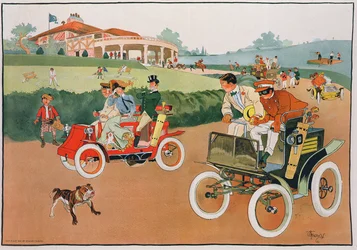 The Race from the Links, utgiven av Max Williams, tryckt av R.A. Welcke, New York