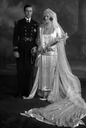 Bröllop mellan Lord och Lady Mountbatten