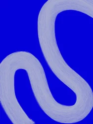 Abstrakt Blue Flow
