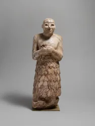 Votivfigur, c.2600–2350 f.Kr. (sten)