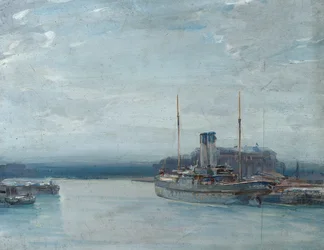 Twilight, ca 1910 (olja på panel)