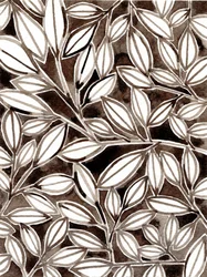 Sepia – botaniskt mönster
