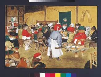 Illustration från Cats Galore! Ett kompendium över kultiverade katter (pub. 2015)