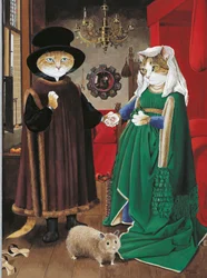 Illustration från Cats Galore! Ett kompendium över kultiverade katter (pub. 2015)