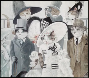 Illustration från filmen Cats (publ. 2006)