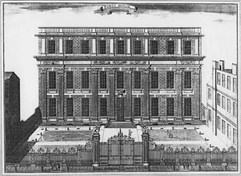 Powis hus, ca 1720
