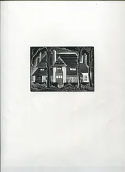 Huset i skogen (trägravyr)
