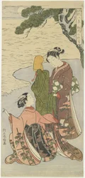 Autumn Moonlight of Matsukaze, ca. 1767