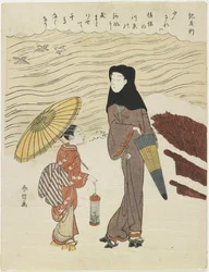 Ki no Tomonori, omkring 1767