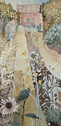 Late Summer Garden, 2020 (akvarell på papper)