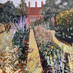 The Physic Garden, 2022 (olja på linne)