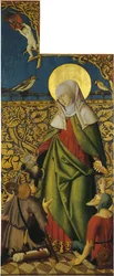 Saint Elizabeth med två tiggare