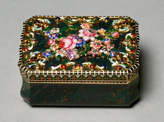 Snusdosa, tillskriven miniatyrmålad av Jean-Louis Richter