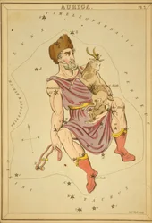 Auriga, Illustration från 