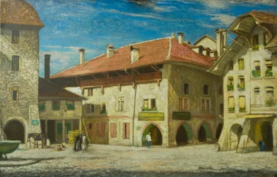 The Wine Store (olja på duk)