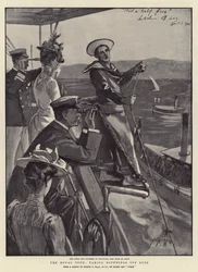 The Royal Tour, tar sonderingar från Suez