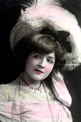 Cora Brown-Potter 1857-1936, amerikansk skådespelerska, tidigt 1900-tal.