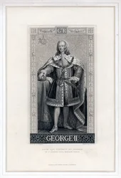 George II av Storbritannien.