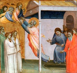 Scen från St Johns liv, c1320-1366