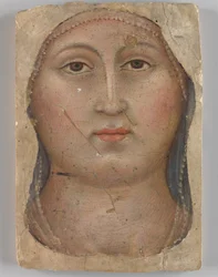 Jungfruns huvud, ca. 1397.