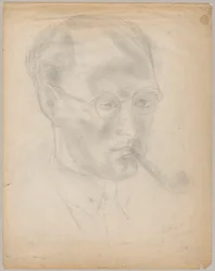 Porträtt av Marcel Gromaire