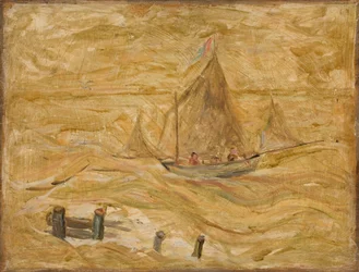 Segelbåt på havet
