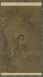 Fugen, Muromachi Period (bläck & färg på siden)