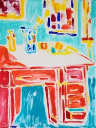 Vibrant Studio-skrivbord