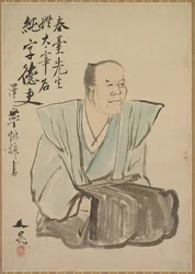 Imaginära porträtt av Shundai Dazai