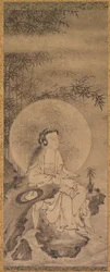 Vitklädd Guanyin