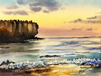 Golden Hour – Havsklipporna