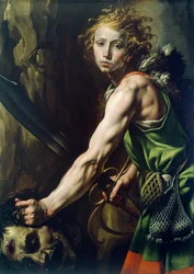 David med Goliats huvud