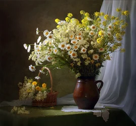Rustika sommarblommor