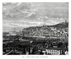 Lyon, Frankrike, 1800-talet