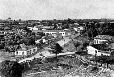 Manaos, Brasilien, 1895.