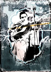 CASH, 2015 (Collage på duk)