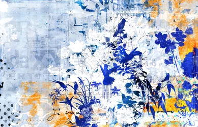 Exciting Light, 2014 (blandade media på duk)