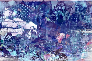 Get Royal, 2015 (Collage på duk)